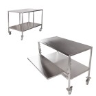 Stainless steel tables, stainless wheel table, durable table food grade, stainless food table, table ls bilodeau
