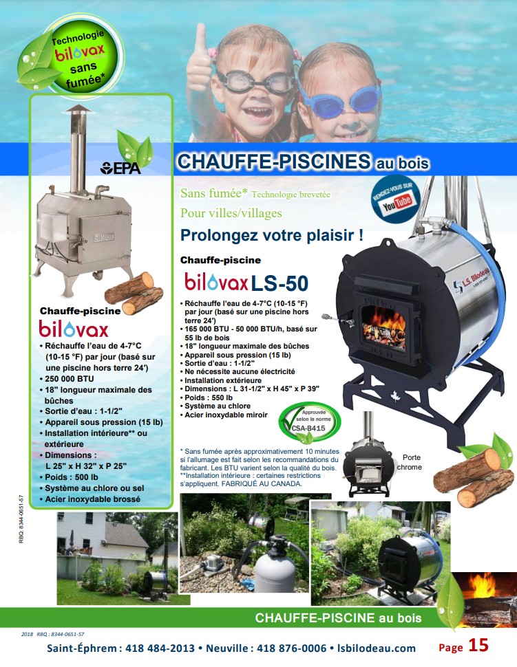 Chauffepiscines LS Bilodeau — free download