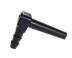 19/64 black Du-Eau 704 series spout for maple sugaring LS Bilodeau 19/64 black du-eau spout 704 series, dual barb maple spout, oversized head maple spout, durable maple spout, maple tapping spout ls bilodeau