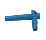 blue spout for tubes 19x64, h20 ERAH20705-3B spout, maple tubing spout, ERAH20705-3B maple 5-16 tubing 19-64 spouts, 705 Series spout for 3/16 tubing - 19/64, 19-64 blue spout h2O, plastic spout LS Bilodeau