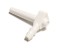 White plastech chalumeau for tubing 5-16 size 19-64 whitek LS Bilodeau spout for tubes 5-16, white spout, maple tubing spout, maple 5-16 tubing 19-64 spouts, 19-64 spout, plastic spout LS Bilodeau