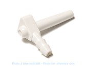 White spout for tubes 5-16, plastech spout, maple tubing spout, maple 5-16 tubing 1-4 spouts, 1-4 spout, plastic spout LS Bilodeau