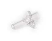 Plastic spout reducer, shrinking spout, spout reducer adapter, transparent spout reducer maple LS Bilodeau