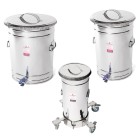 various round filter tanks, various round maple syrup filter tank, filter tanks ls bilodeau