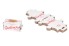Assembled and disassembled eight-can carrier assembled and disassembled handled case, eight-can box, maple syrup packaging, cardboard components, carrier assembly