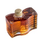 bouteille drapeau américain 50 ml, bouteille verre sirop d’érable, vue alternative, bouteille décorative USA, emballage produits d’érable