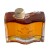 Bouteille drapeau canadien 50 ml, vue 2 bouteille drapeau canadien 50 ml, bouteille verre sirop d’érable, vue alternative, bouteille souvenir Canada, emballage produits d’érable