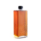 bouteille Noble 50 ml, bouteille verre sirop d’érable, bouteille rectangulaire, petite bouteille décorative, emballage cadeau produits d’érable
