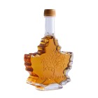 bouteille sirop d’érable feuille, bouteille érable en verre, bouteille feuille érable 50 ml, petite bouteille sirop d’érable, bouteille décorative érable, emballage sirop d’érable, bouteille cadeau