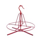 dévidoir horizontal avec base pour tubulure acéricole 5-16, installation des tubes en érablière, déroulement sans torsion, crochet pivotant, équipement acéricole ls bilodeau