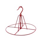 dévidoir horizontal suspendu 5-16 pour tubulure acéricole, crochet pivotant, installation des tubes en érablière, déroulement sans torsion, dévidoir repliable
