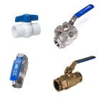 Divers types de valves ls bilodeau, valve plastique, valve brass, valve bille, valve papillon