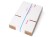 Flat-pack box for eight maple syrup cans folded eight-can case, flat maple syrup packaging, unassembled cardboard box, syrup can carton, alternate angle