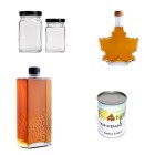 maple syrup packaging, glass bottles, maple syrup jars, maple syrup cans, plastic jug, maple containers, maple product packaging