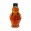 Penguin-shaped maple syrup bottle penguin maple syrup bottle, penguin-shaped glass bottle, decorative maple syrup bottle, maple gift packaging, maple products, white background