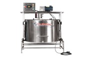 Petit Fromager 500 litres LS Bilodeau, façade, cuve inoxydable, machine à fromage, pasteurisateur cailleur, cuve inox alimentaire, équipement de fromagerie artisanale, transformation du lait, fromagerie commerciale, fabrication de fromage