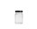 125 ml square glass jar 125 ml square glass jar, 125 ml maple syrup jar, small glass container, maple product packaging, maple jar
