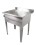Lavabo évier stainless acier inoxydable cuve de lavage LS Bilodeau